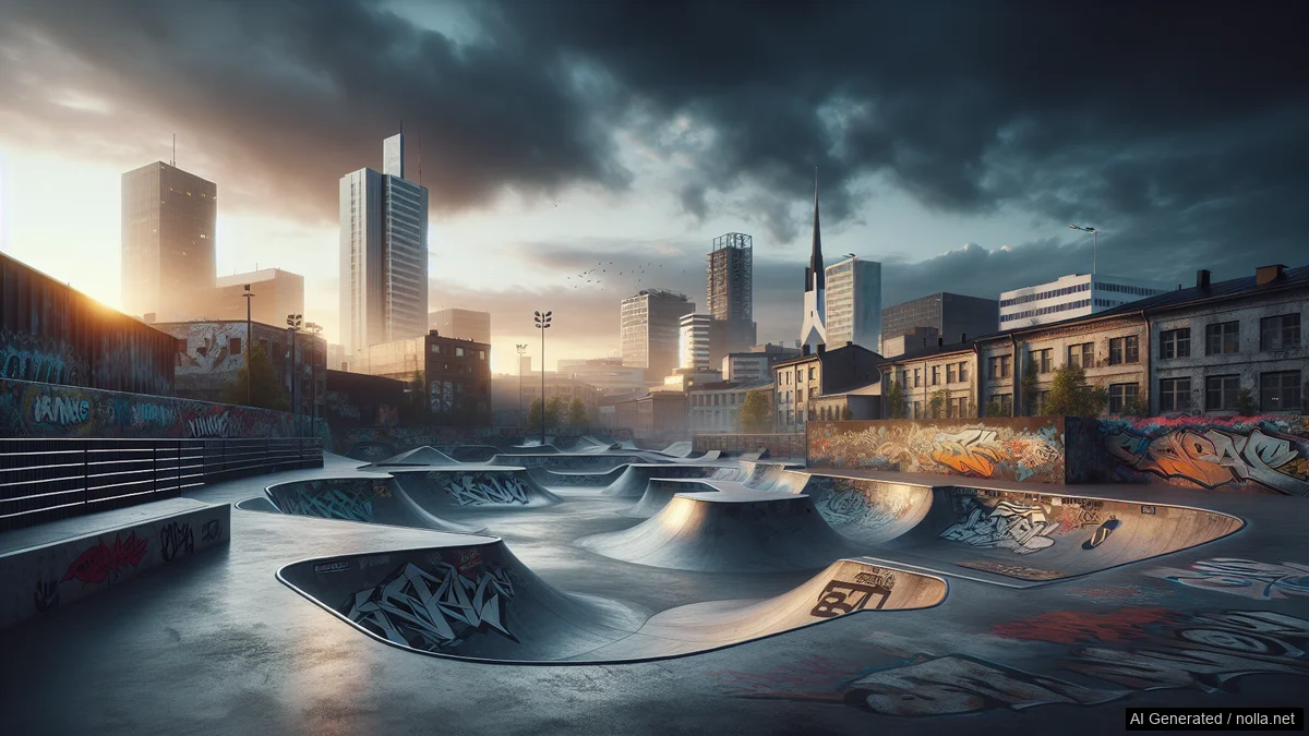 DekkiTV comeback — skeittauksen tunnelmakuva