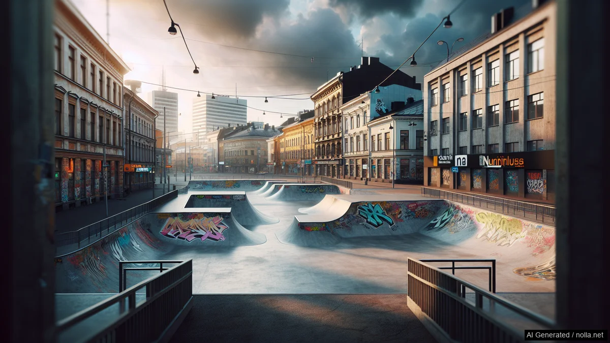 Jamie Foy suunnitteli railin japanilaiseen skeitti-TV-showhin — skeittauksen tunnelmakuva