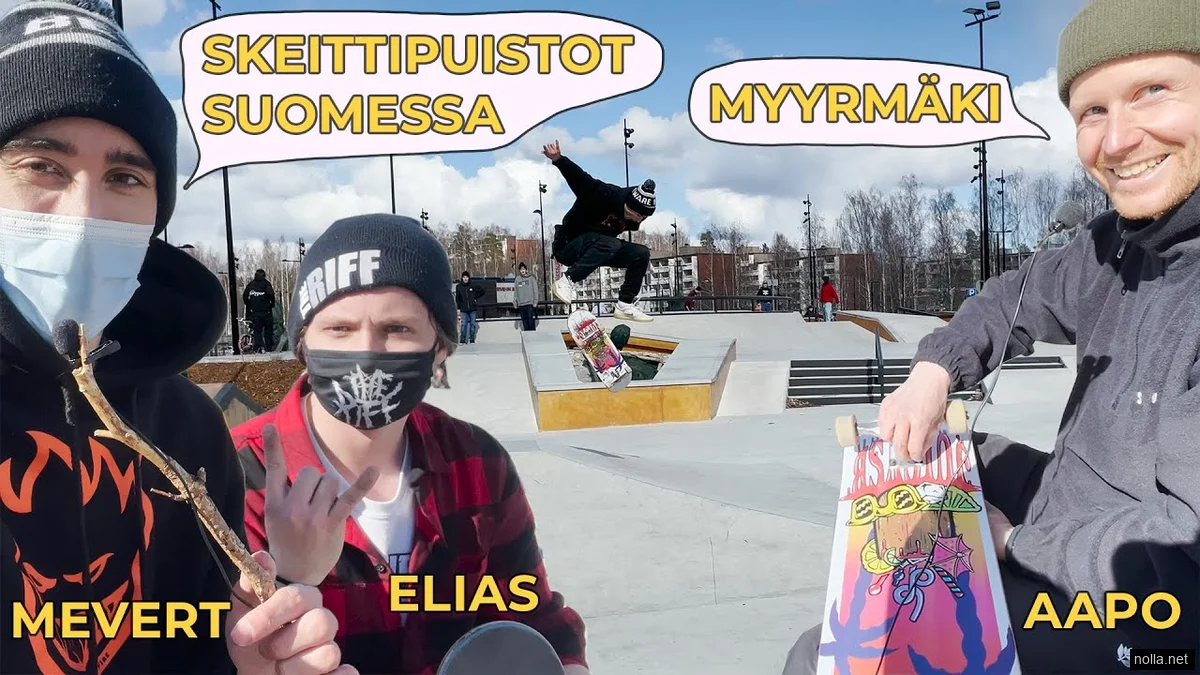 Myyrmäen uusi skeittipuisto syynissä — Skeittipuistot Suomessa osa 1