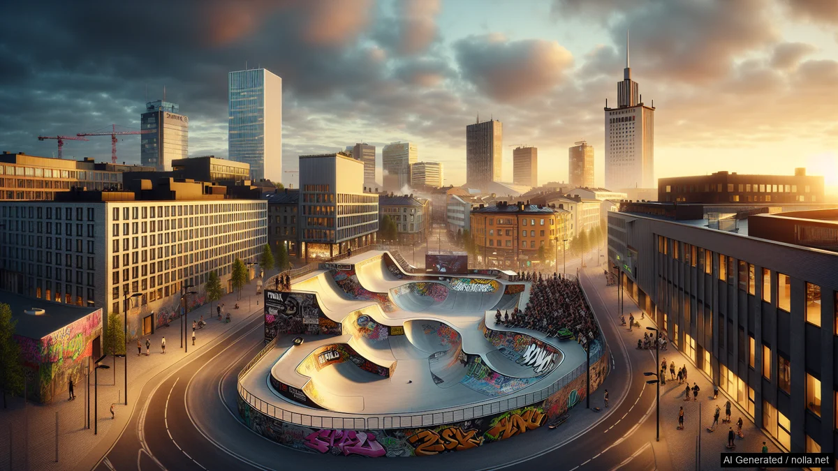 Skate SM-kisat 2015 — olympiapäätöstä edeltävä kausi — skeittauksen tunnelmakuva