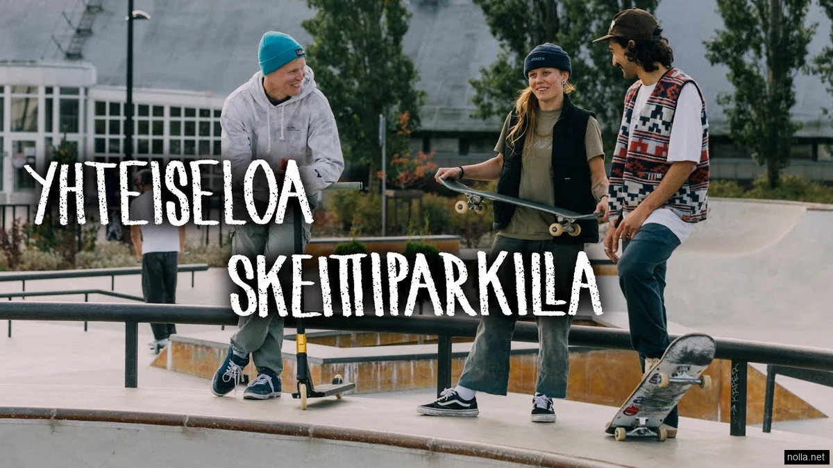 Suomen Rullalautaliitto julkaisi opasvideon parkin pelisäännöistä